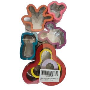 Mickey Mouse Cookie Cutter Set – 7 Pack